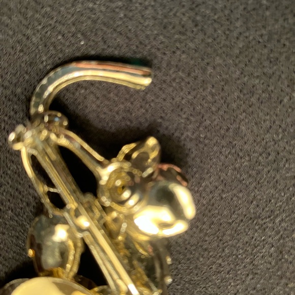 1950’s vintage brooch and earrings - Picture 9 of 10